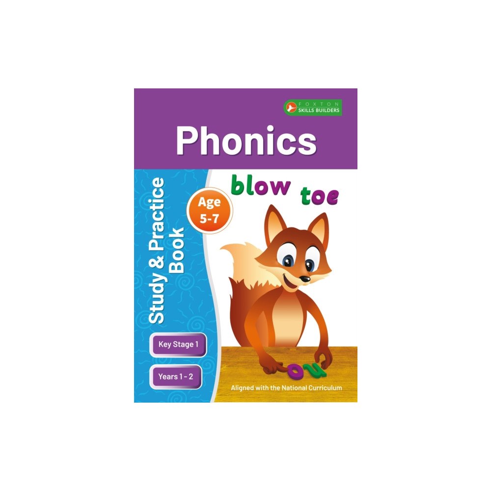 Foxton Books KS1 Phonics Study & Practice Book for Ages 5-7 (Years 1-2) Perfect for learning at home or use in the classroom (häftad,...