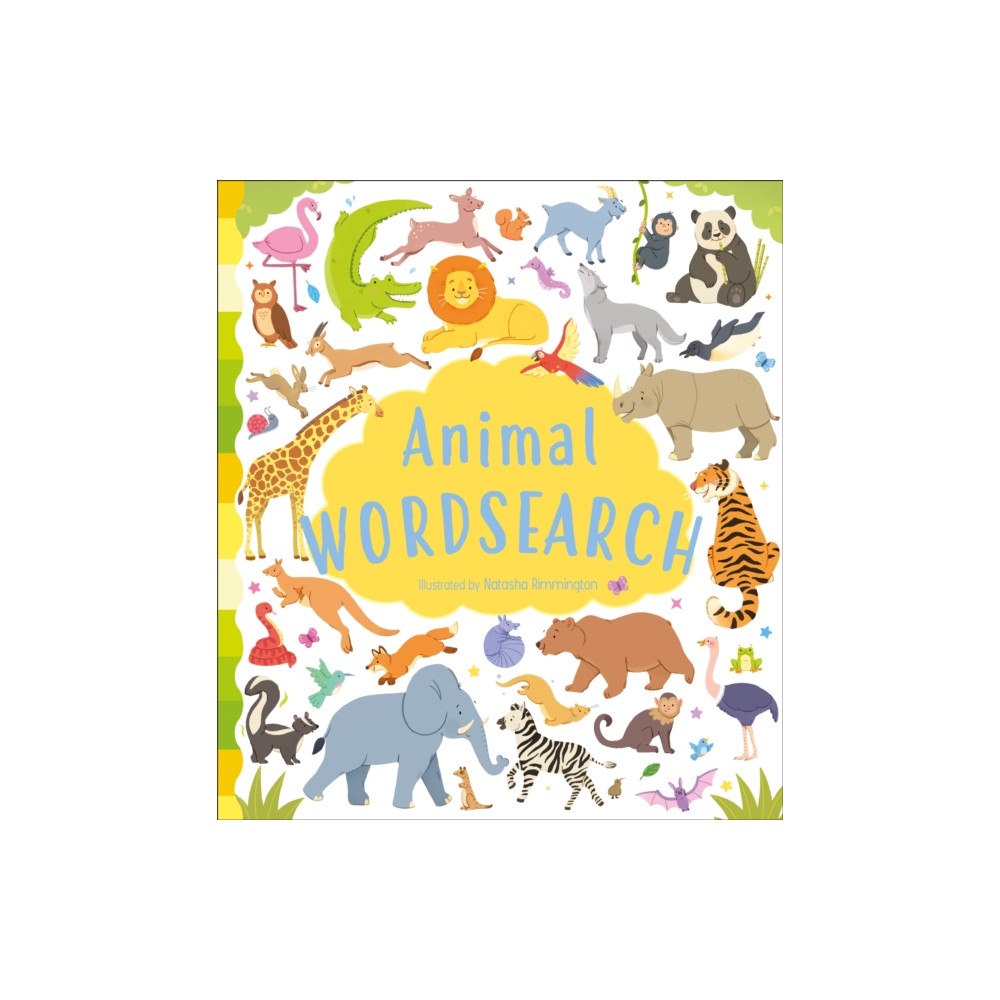 Arcturus publishing ltd Animal Wordsearch (häftad, eng)