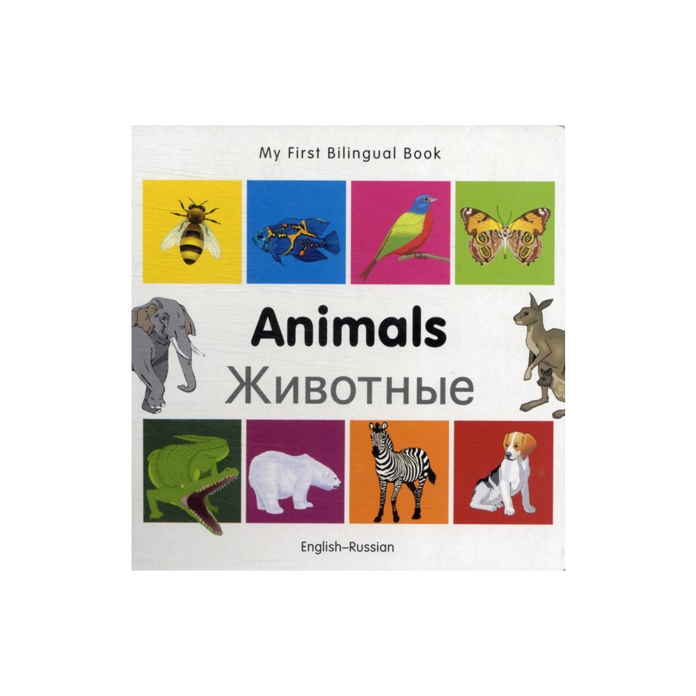 Milet Publishing Ltd My First Bilingual Book -  Animals (English-Russian) (bok, board book, eng)