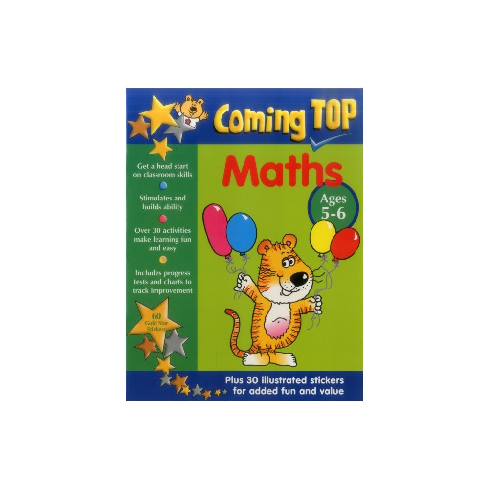 Anness publishing Coming Top: Maths - Ages 5-6 (häftad, eng)