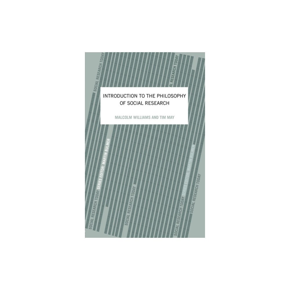 Taylor & francis ltd An Introduction To The Philosophy Of Social Research (häftad, eng)