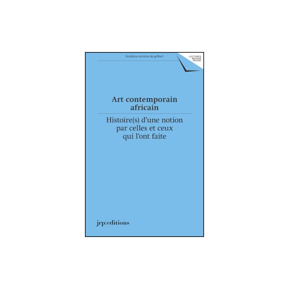 JRP Editions Art contemporain africain (häftad, eng)