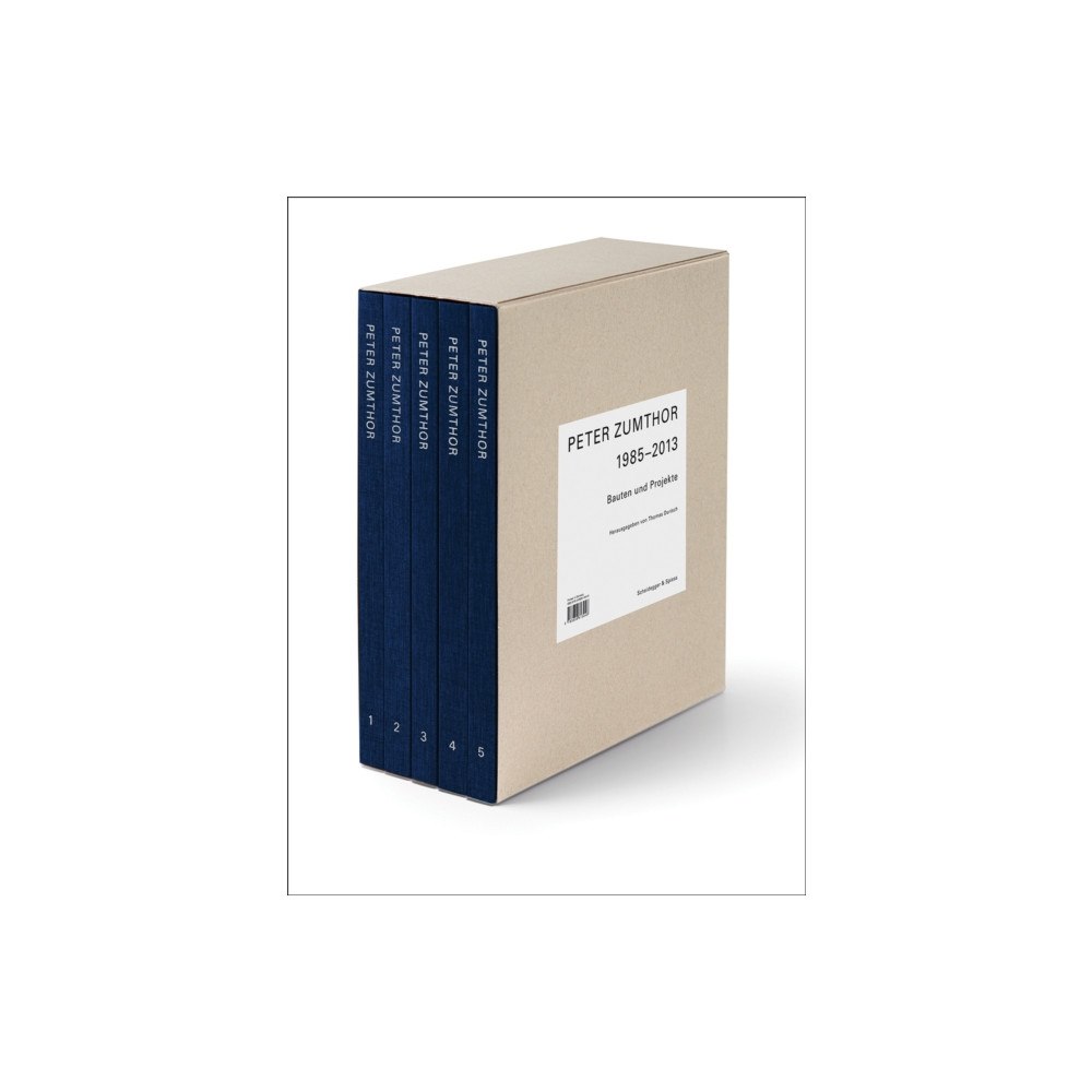 Scheidegger und Spiess AG, Verlag Peter Zumthor 1985-2013 (inbunden, ger)