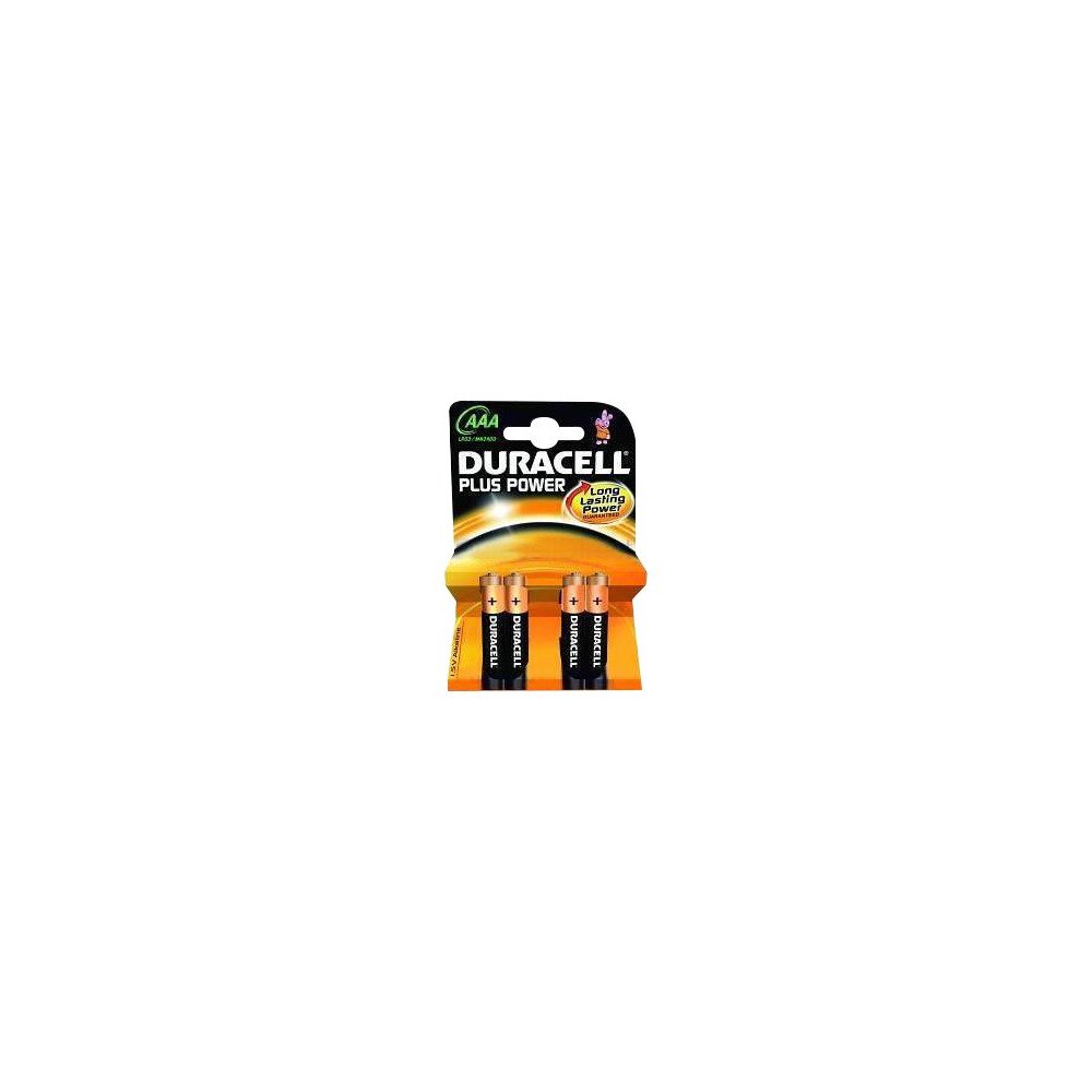 Duracell Duracell Plus Power MN2400 batteri - 4 x AAA - alkaliskt