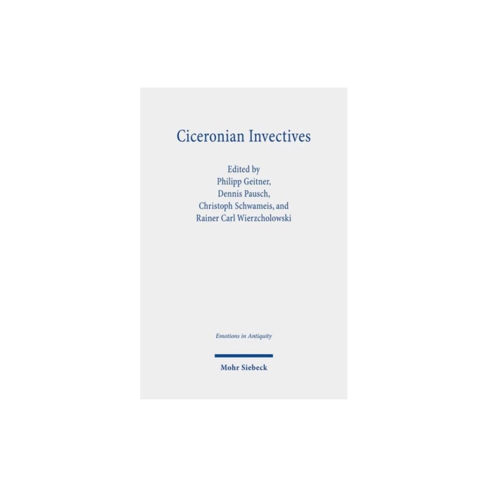 Mohr Siebeck Ciceronian Invectives (inbunden, eng)