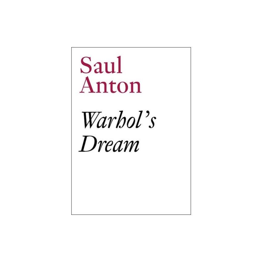 JRP Ringier Warhol's Dream (häftad, eng)