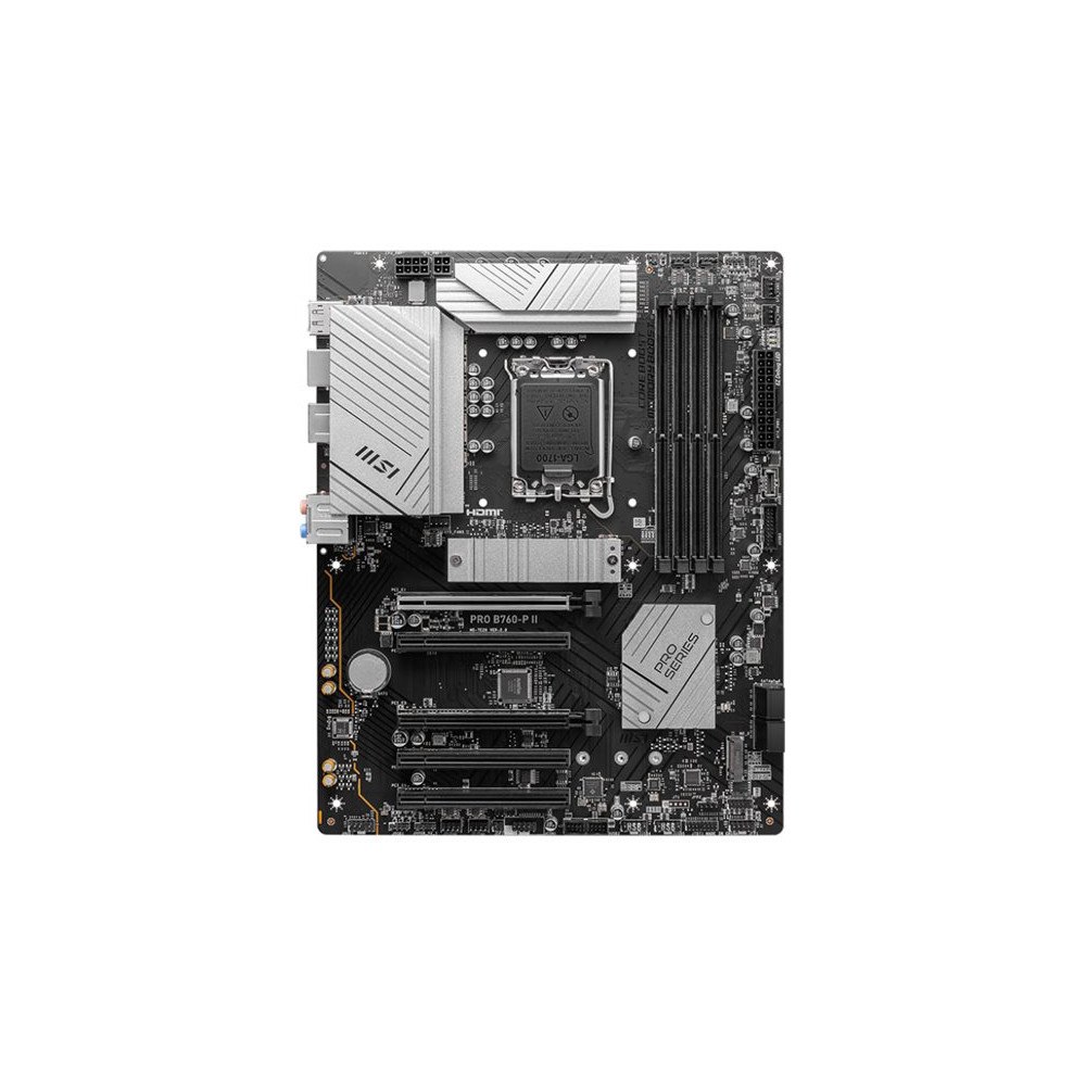 MSI MSI PRO B760-P II - moderkort - ATX - LGA1700-uttag - B760