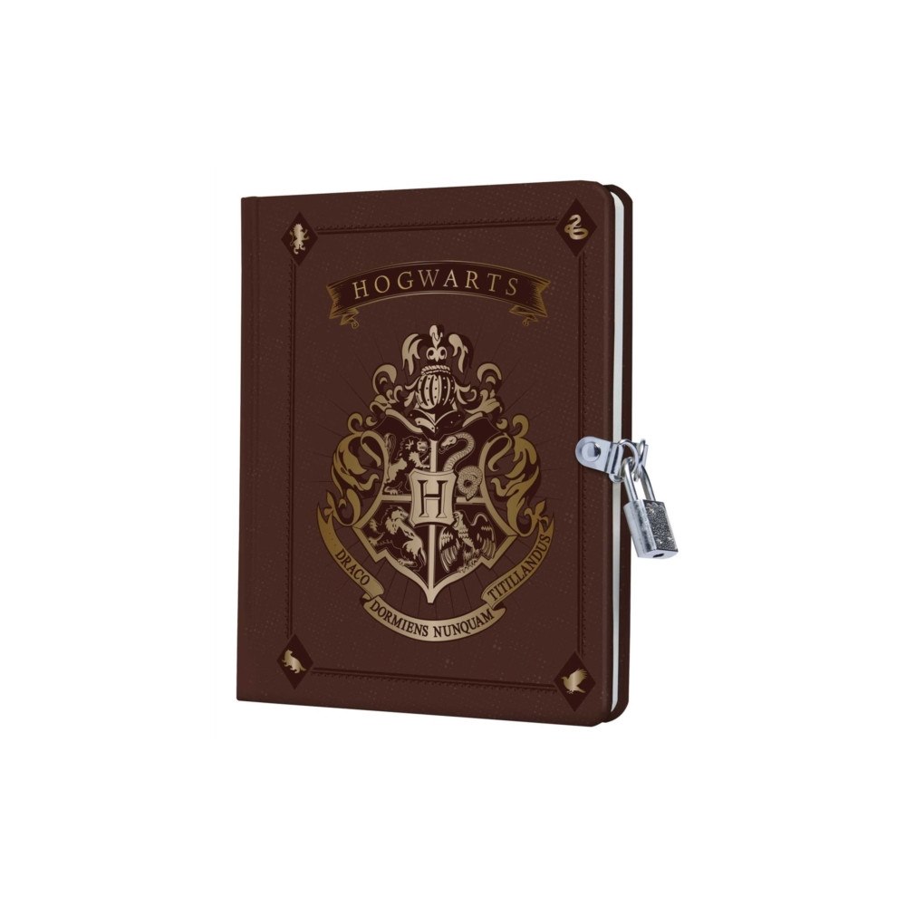 Insight Editions Harry Potter: Hogwarts Lock & Key Diary (inbunden, eng)