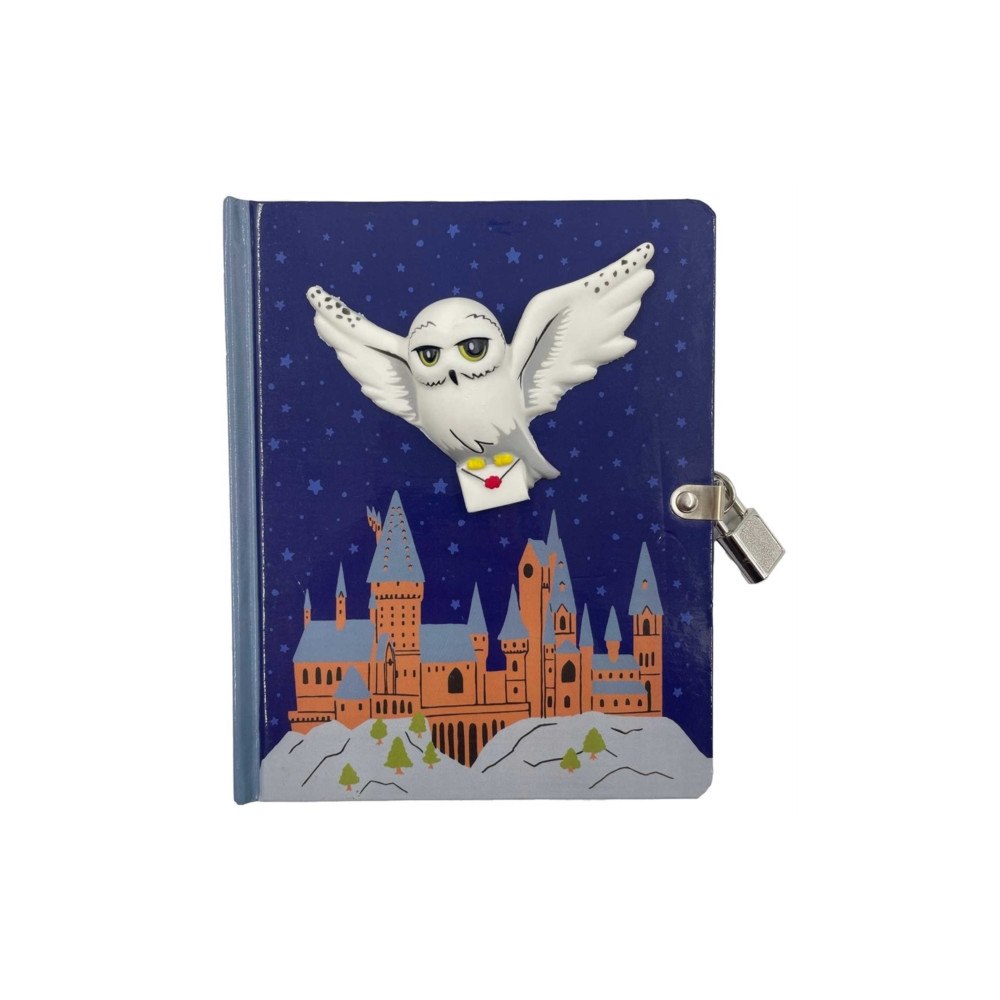 Insight Editions Harry Potter: Hedwig Squishy Lock & Key Diary (inbunden, eng)