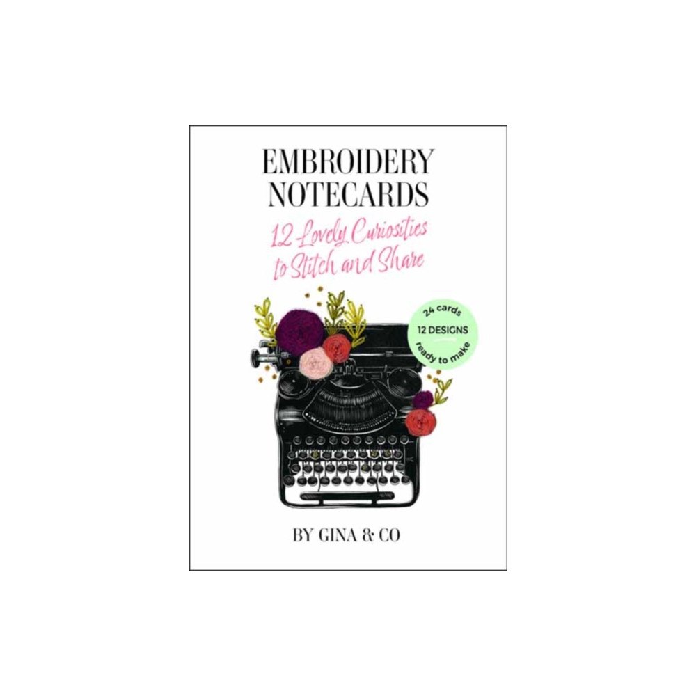 Rocky Nook Embroidery Notecards (häftad, eng)