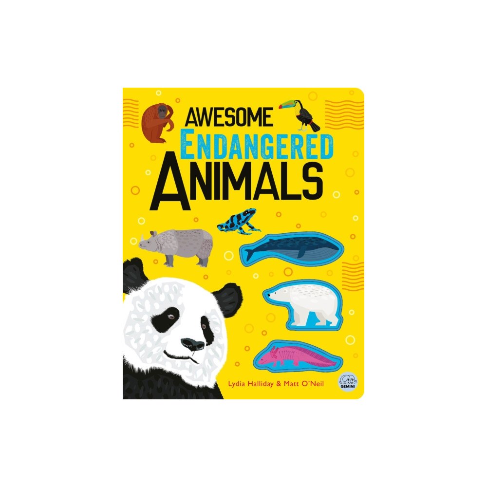 Gemini Books Group Ltd Awesome Endangered Animals (inbunden, eng)
