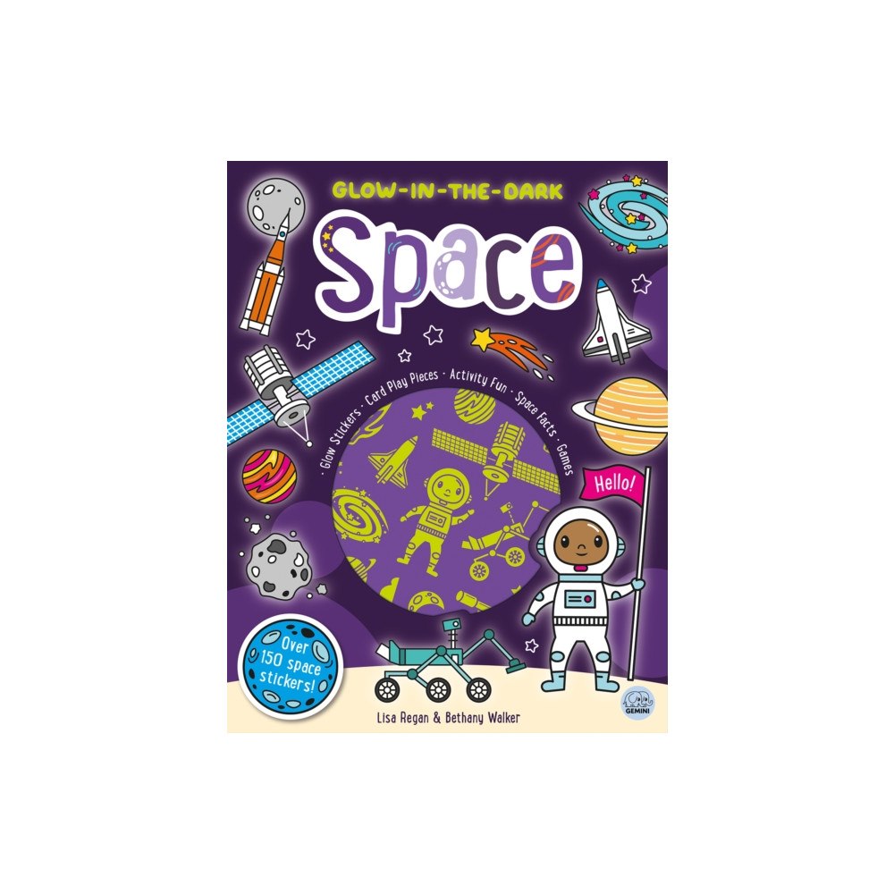 Gemini Books Group Ltd Glow-in-the-Dark Space Sticker Activity (häftad, eng)