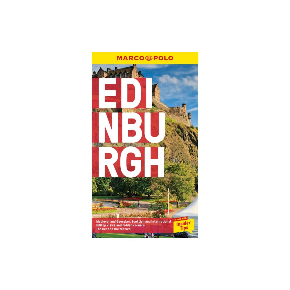Heartwood Publishing Edinburgh Marco Polo Pocket Travel Guide - with pull out map (häftad, eng)