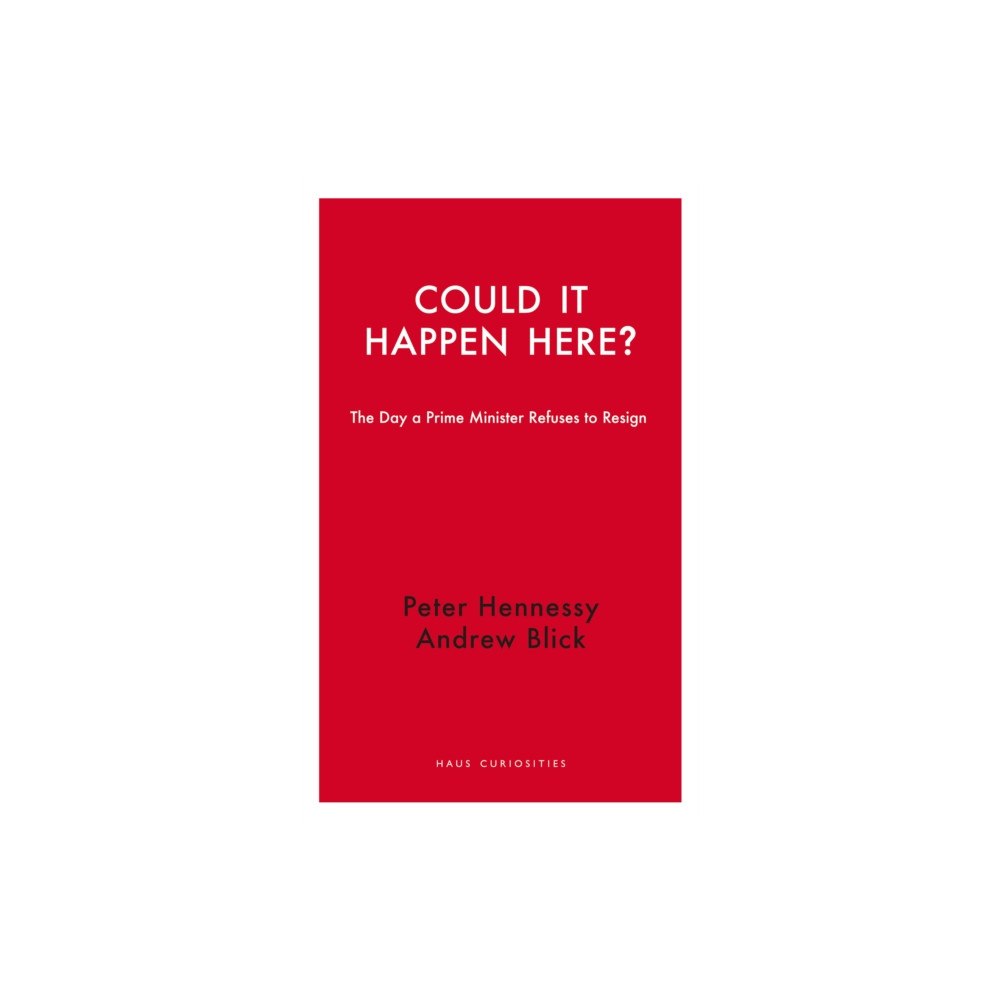 Haus Publishing Could it Happen Here? (häftad, eng)