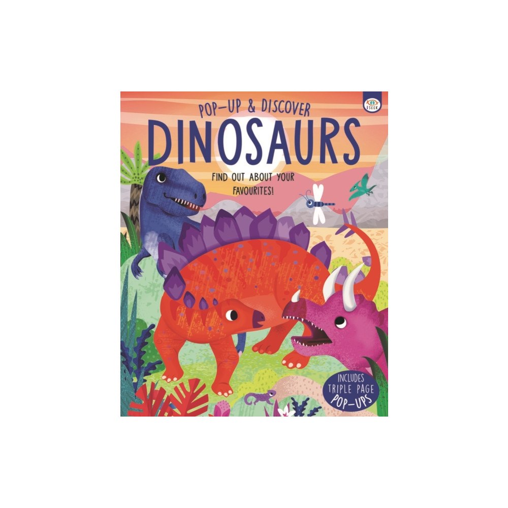 iSeek Ltd Pop Up and Discover Dinosaurs (inbunden, eng)