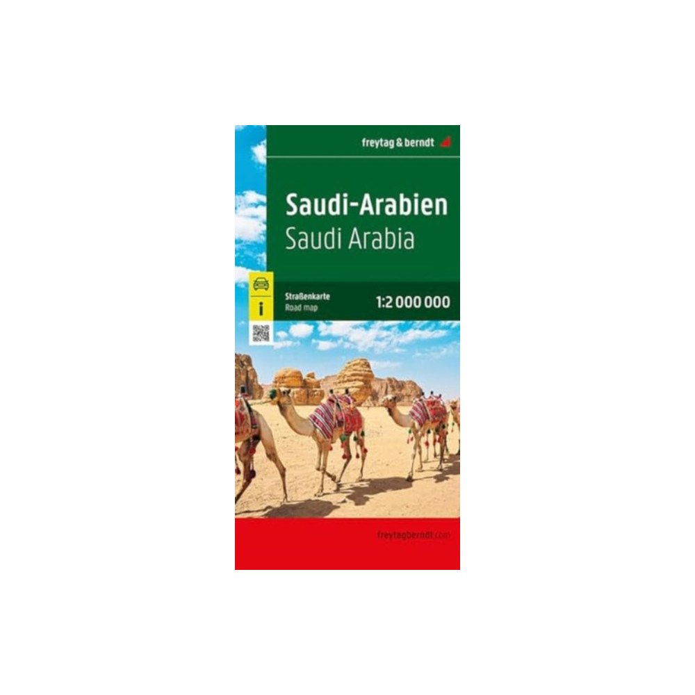 Freytag-Berndt Saudi Arabia Road Map