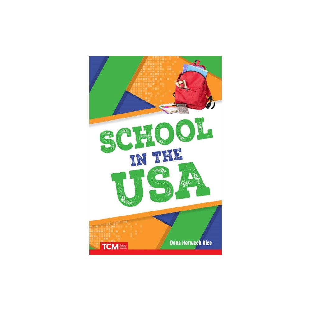 Teacher Created Materials School in the USA (häftad, eng)