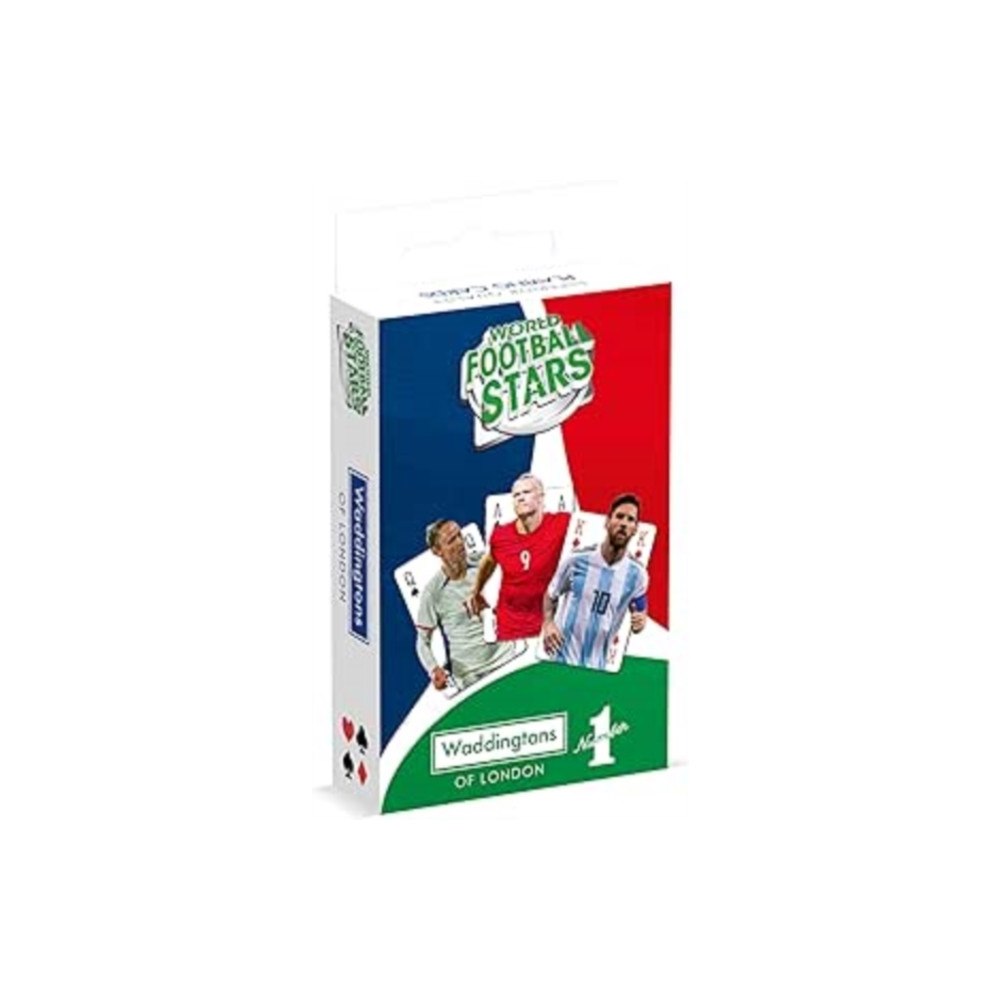 Winning Moves World Football Stars Waddingtons Number 1 Playing Cards