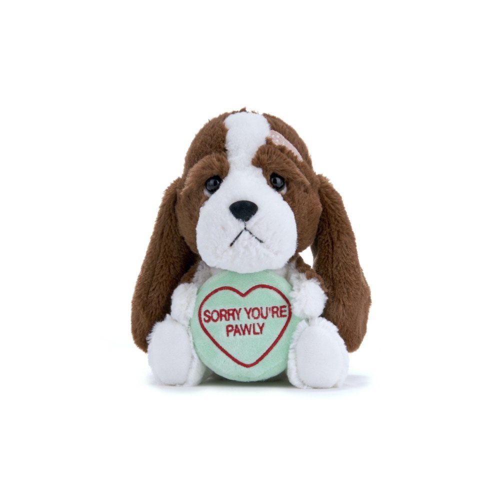 POSH PAWS INTERNATIONAL Love Hearts 7" Sorry Ur Pawly Plush Gift