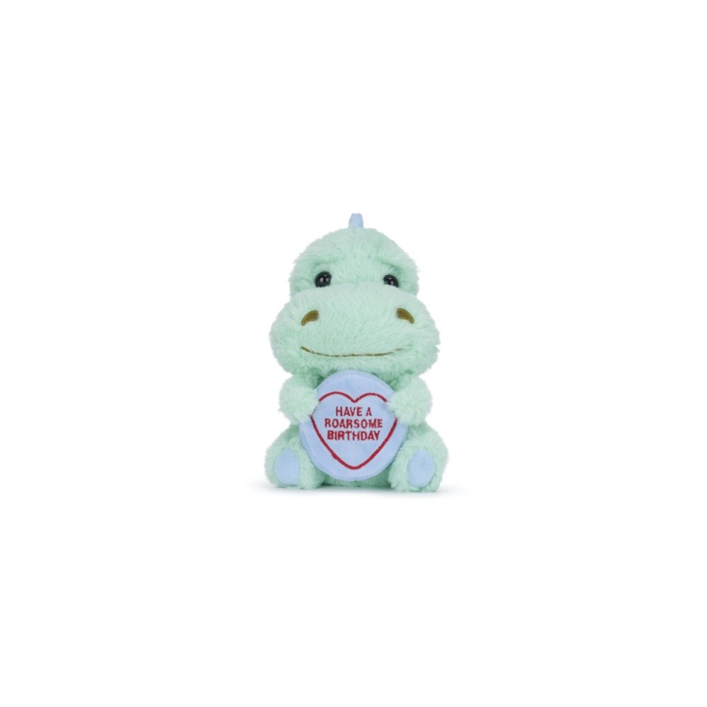POSH PAWS INTERNATIONAL Love Hearts 7" Roarsome Birthday Plush Gift