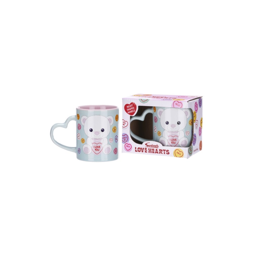 POSH PAWS INTERNATIONAL 11Oz Love Hearts I Love You Bear Mug