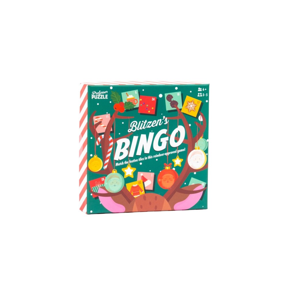 Professor Puzzle Festive Bingo