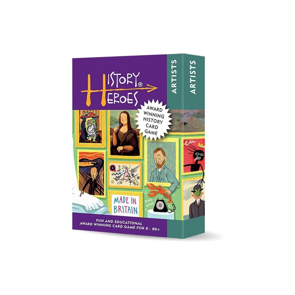 HISTORY HEROES History Heroes: ARTISTS card game