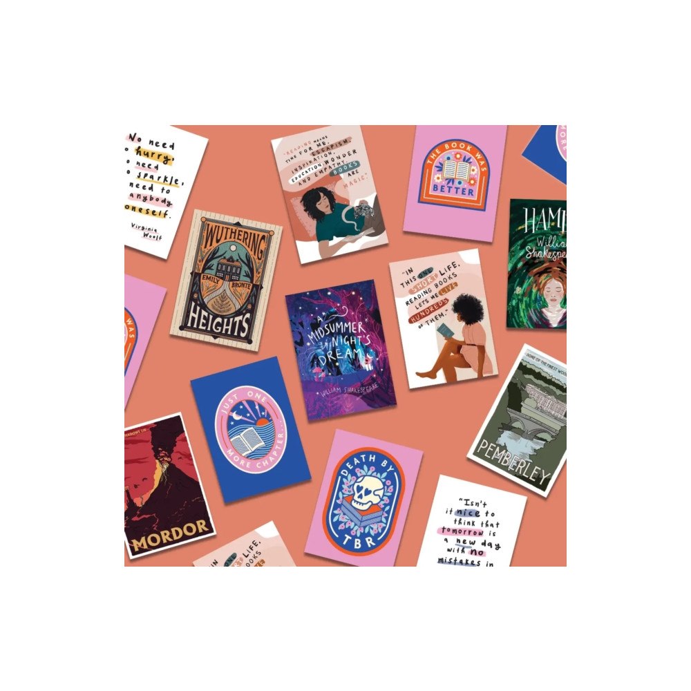 BOOKISHLY Bookishly Postcards Random Pack of 50