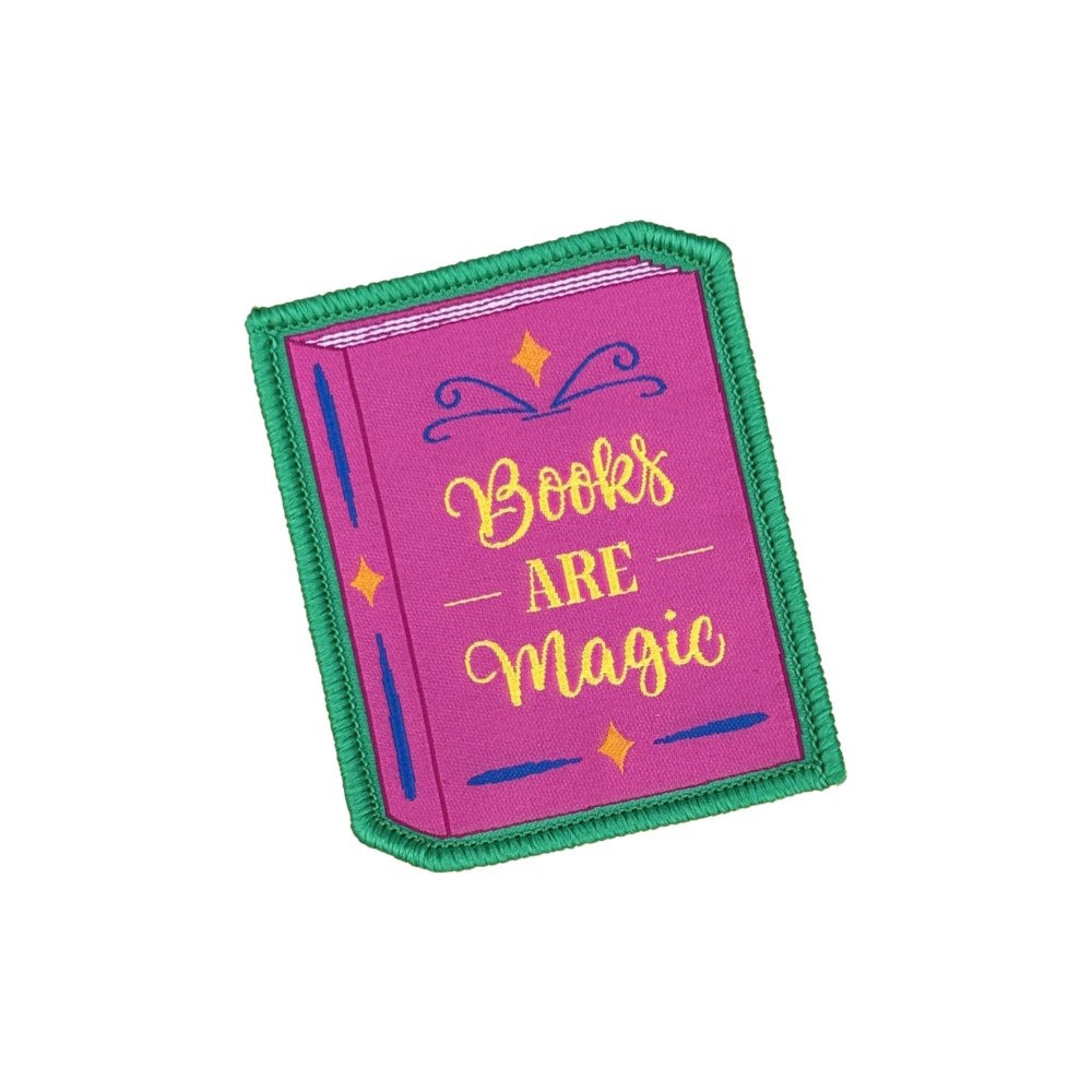 Pawprint Family Books Are Magic Sew On Patch
