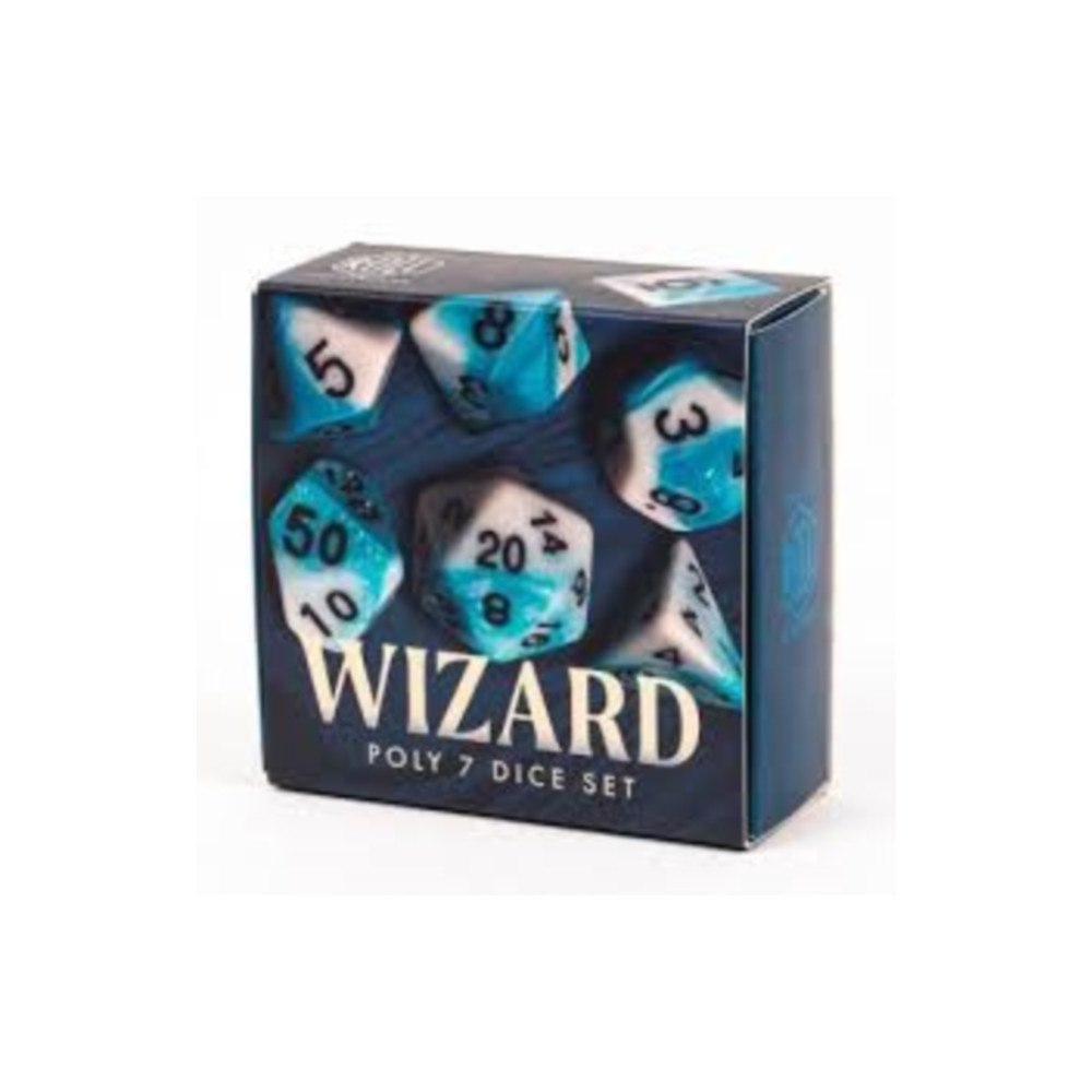 Professor Puzzle Wizard 7-Polyhedral Dice