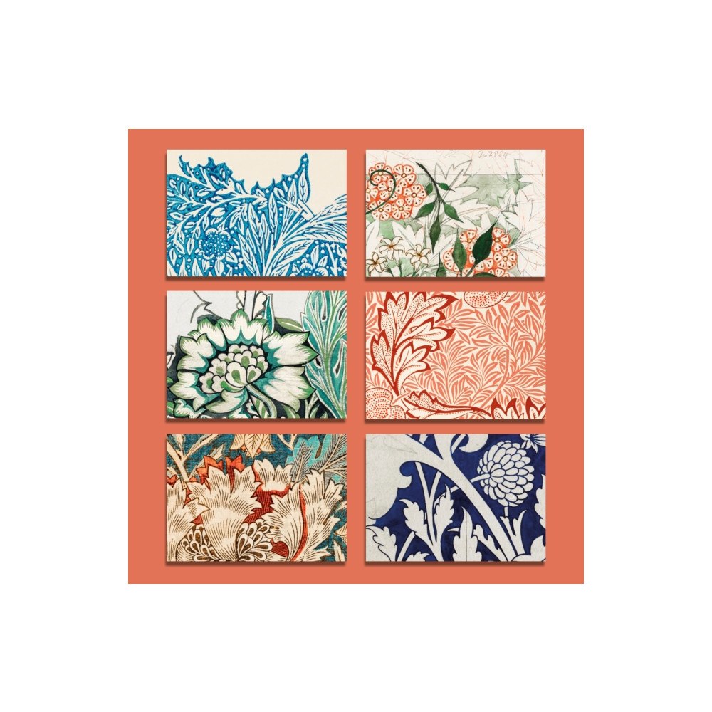BOOKISHLY William Morris Postcard Set
