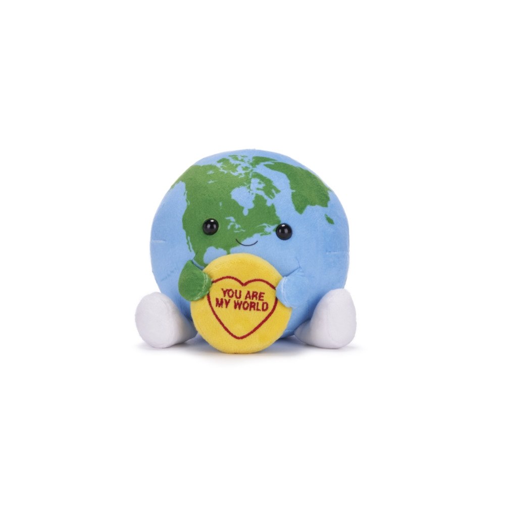 POSH PAWS INTERNATIONAL Love Hearts 7" You Are My World Plush Gift