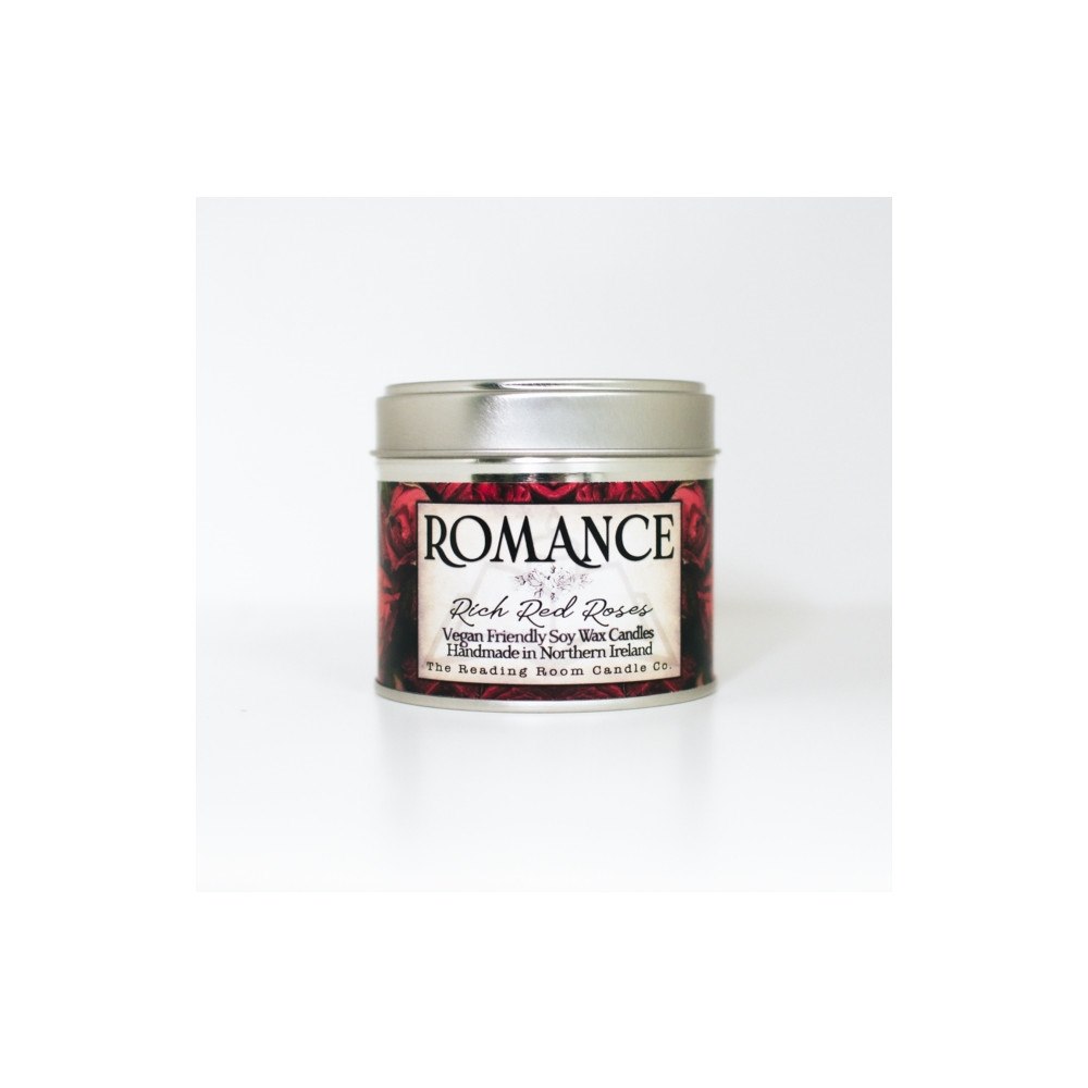 THE CANDLE ROOMS Romance- Scented Soy Candle- Rich Red Roses
