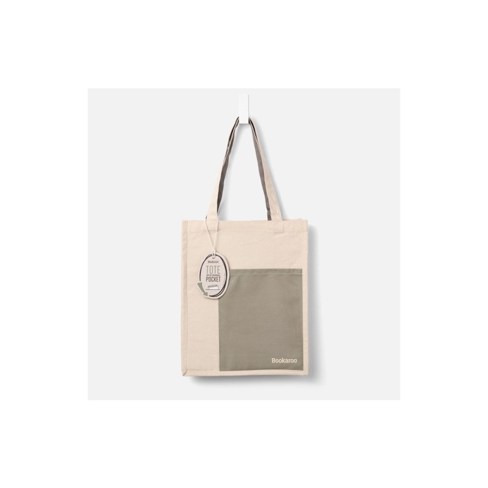That Company Called If Bookaroo Tote Bag - Fern & Cream