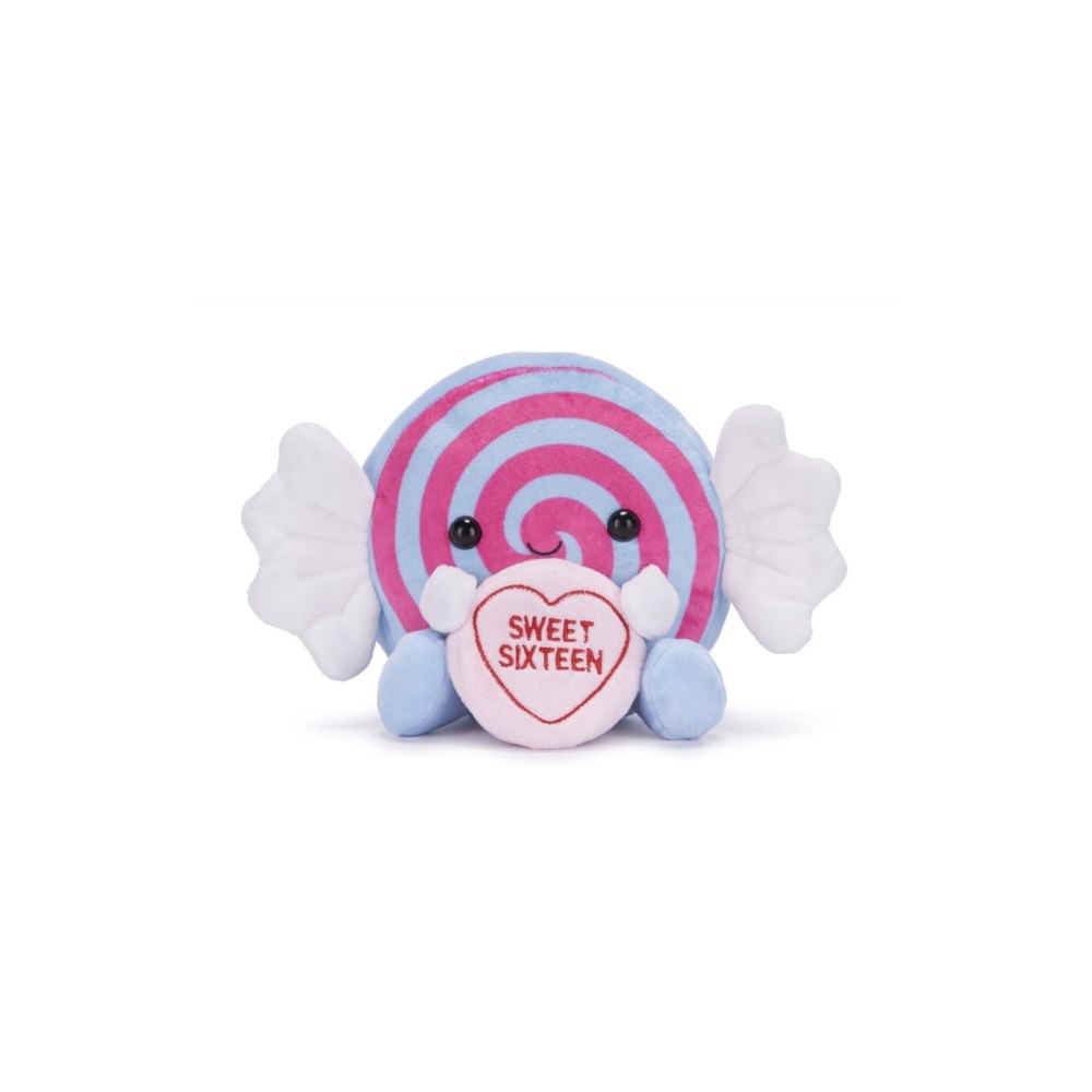 POSH PAWS INTERNATIONAL Love Hearts 7" Sweet 16Th Birthday Plush Gift