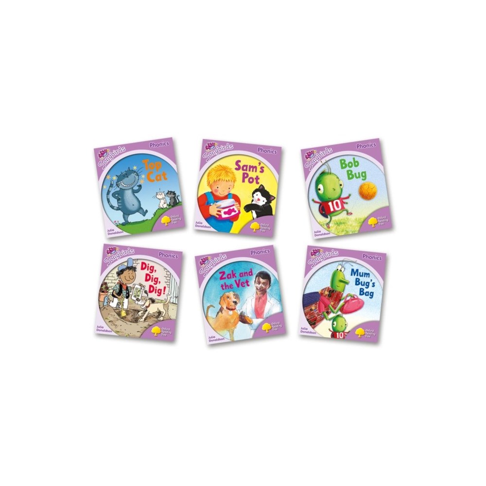 Oxford University Press Oxford Reading Tree Songbirds Phonics: Level 1+: Mixed Pack of 6 (häftad, eng)