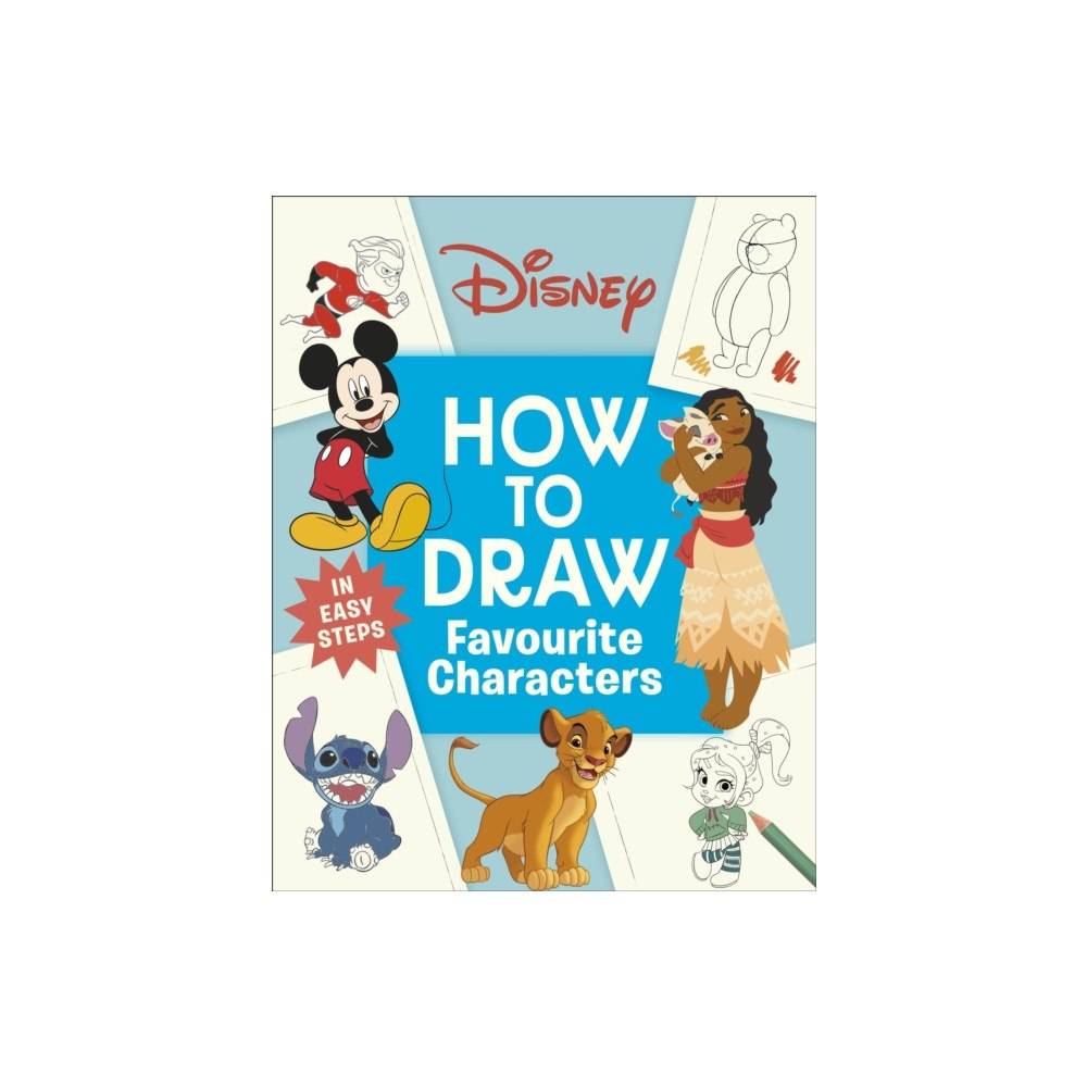Dorling Kindersley Ltd Disney How to Draw Favourite Characters (häftad, eng)