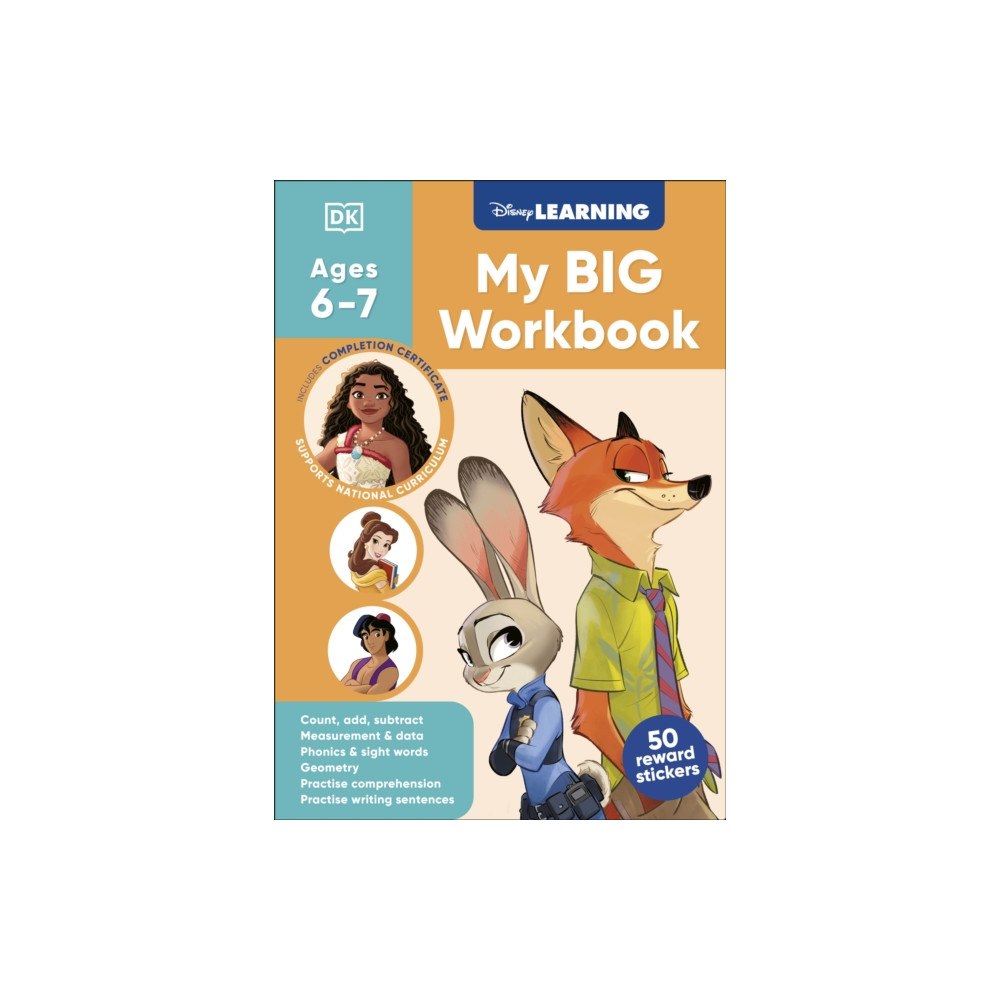 Dorling Kindersley Ltd Disney Learning Big Workbook Ages 6-7 (Year 2) (häftad, eng)