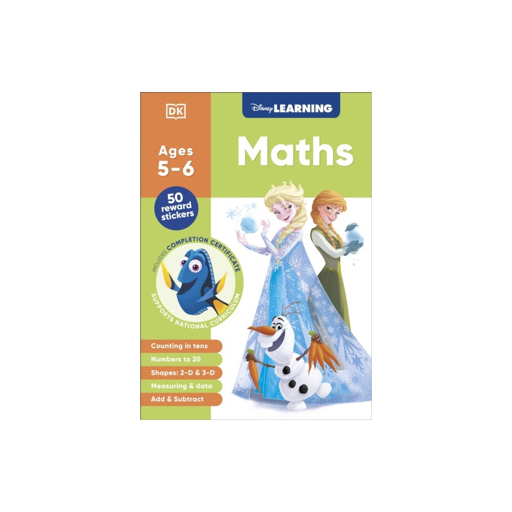 Dorling Kindersley Ltd Disney Learning Maths (Ages 5-6) (häftad, eng)