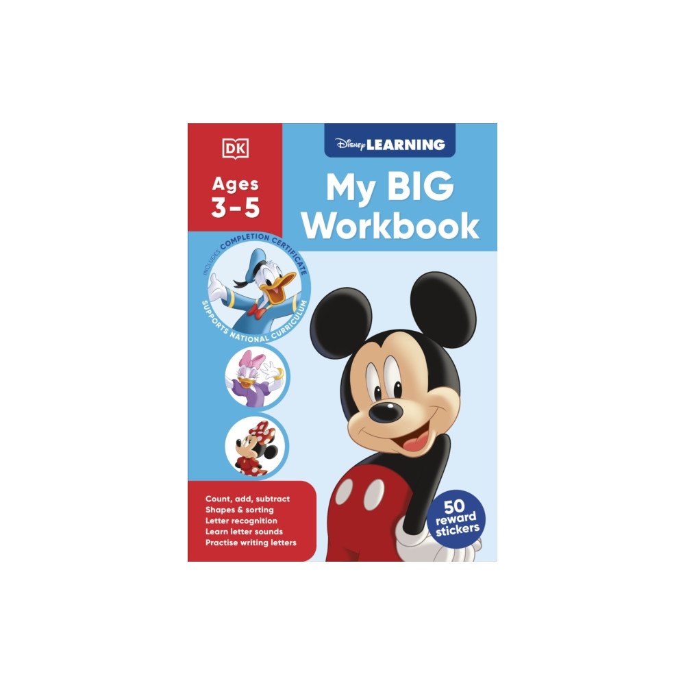 Dorling Kindersley Ltd Disney Learning Big Workbook Ages 3-5 (häftad, eng)