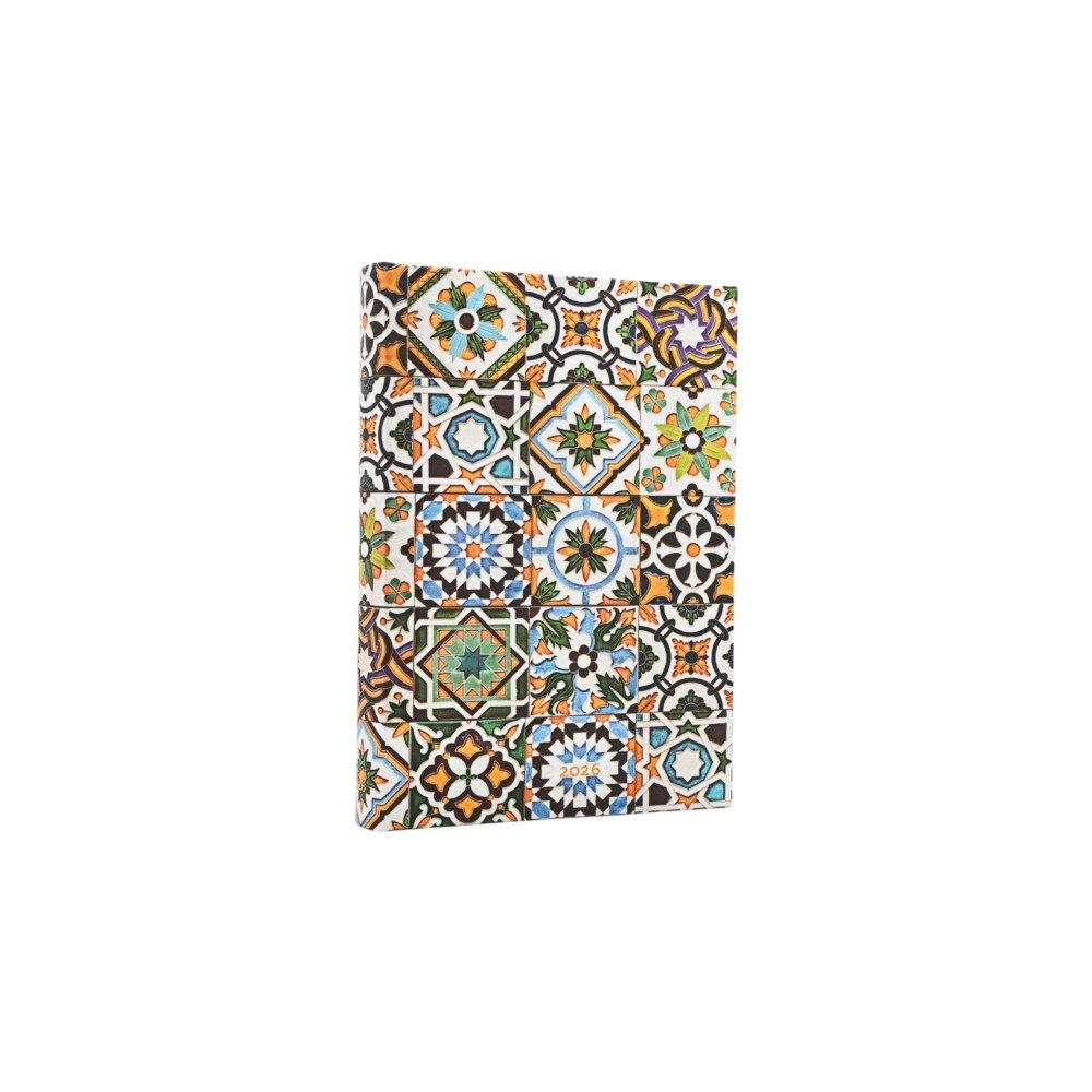 Little, Brown Book Group 2026 Porto (Portuguese Tiles) Day-at-a-Time Hardcover Flexi Dayplanner 2026 (Elastic Band Closure) (inbunden, eng)