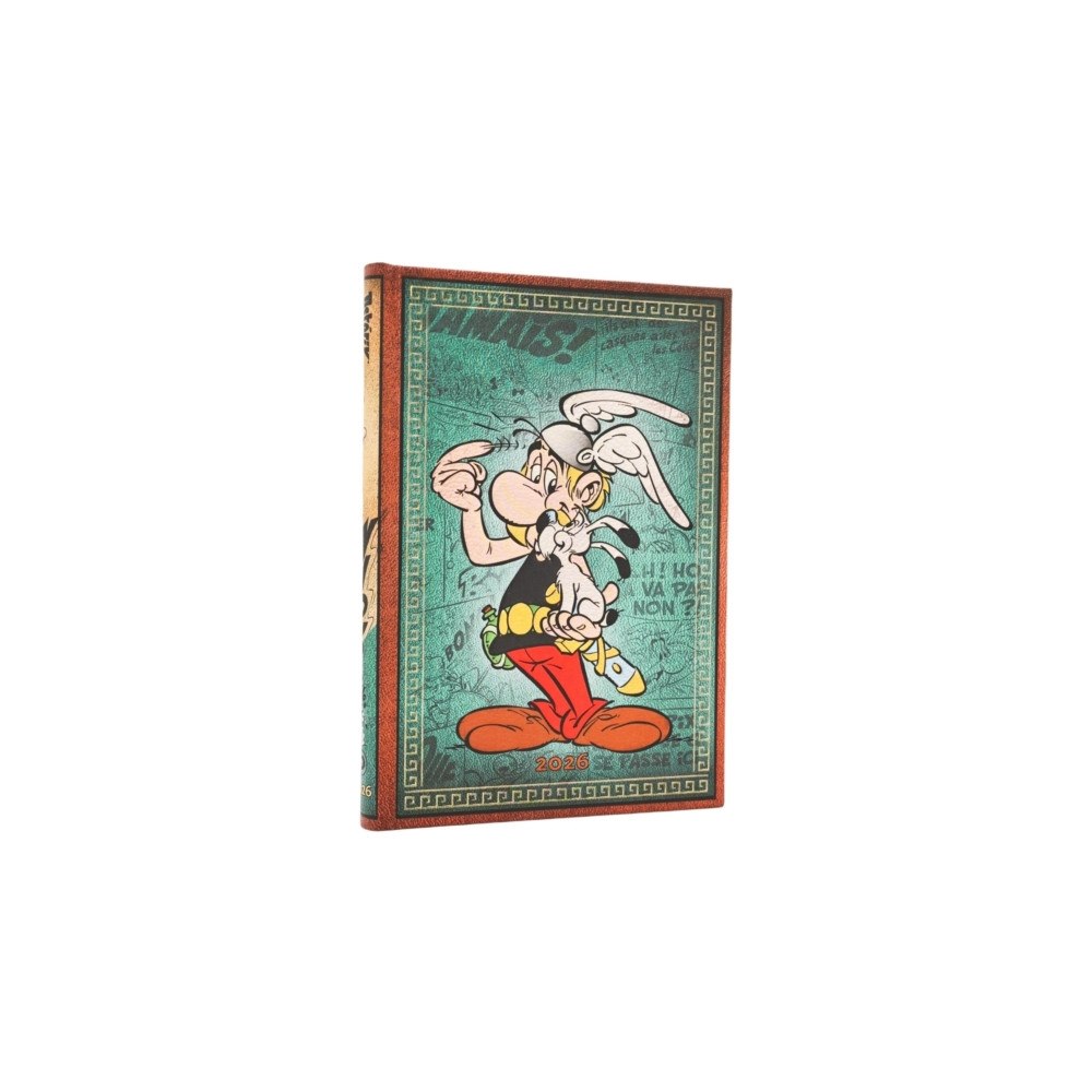 Little, Brown Book Group 2026 Asterix the Gaul (The Adventures of Asterix) Midi 12-month Verso Hardcover Flexi Dayplanner 2026 (Elastic Band Clos...