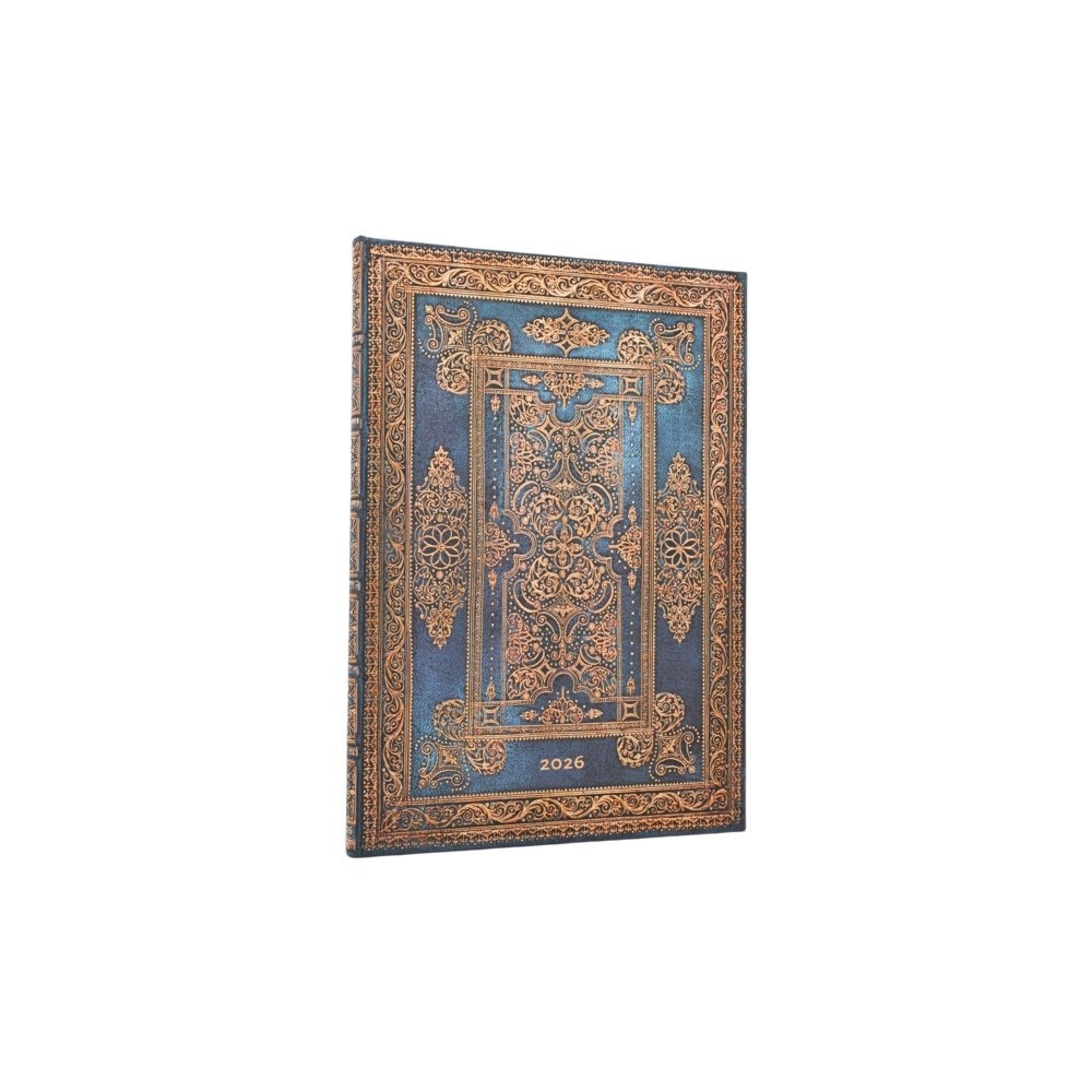 Little, Brown Book Group 2026 Blue Luxe (Luxe Design) Grande 12-month Vertical Hardcover Flexi Dayplanner 2026 (Elastic Band Closure) (inbunden,...