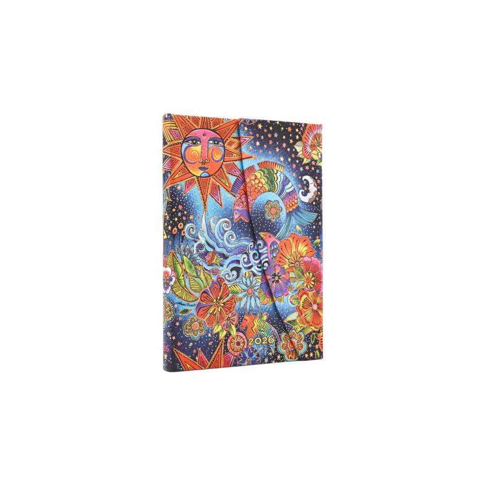 Little, Brown Book Group 2026 Celestial Magic (Whimsical Creations) Mini 12-month Verso Hardcover Flexi Dayplanner 2026 (Wrap Closure) (inbunden,...