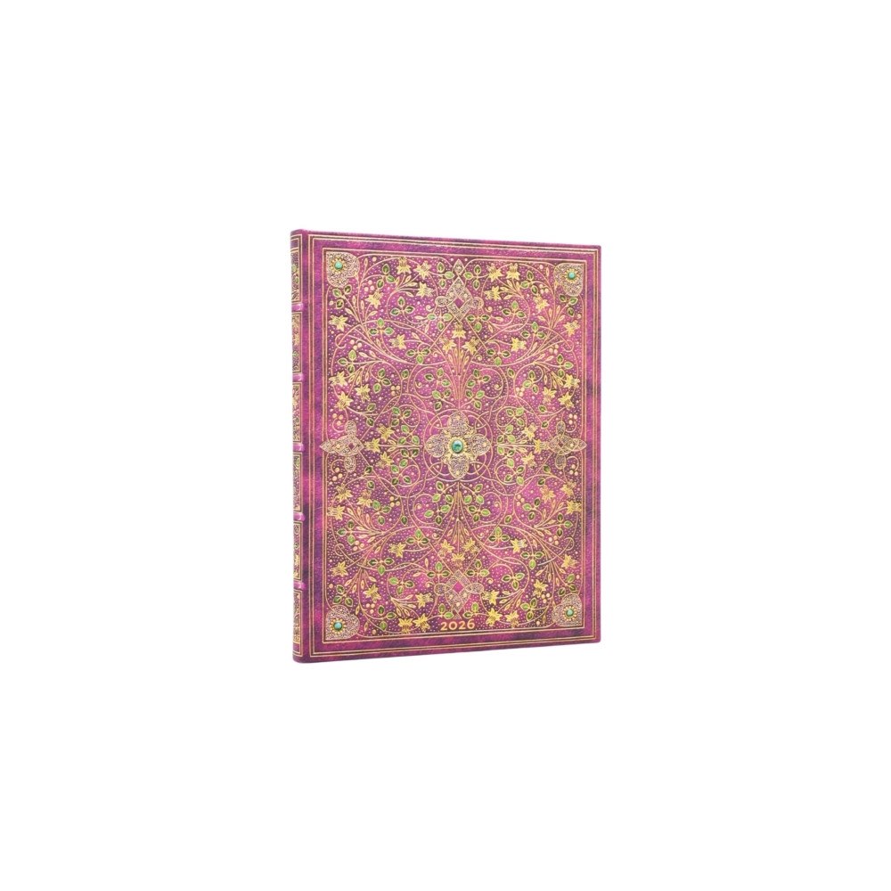 Little, Brown Book Group 2026 Diamond Jubilee (Sangorski & Sutcliffe) Ultra 12-month Vertical Hardcover Flexi Dayplanner 2026 (Elastic Band Closu...