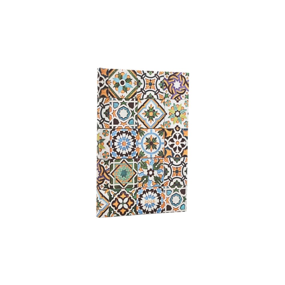 Little, Brown Book Group 2026 Porto (Portuguese Tiles) Maxi 12-month Horizontal Hardcover Flexi Dayplanner 2026 (Elastic Band Closure) (inbunden,...