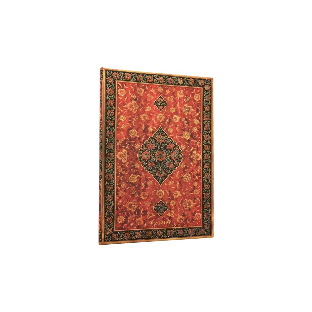 Little, Brown Book Group 2026 Layla (Persian Poetry) Grande 12-month Vertical Hardcover Flexi Dayplanner 2026 (Elastic Band Closure) (inbunden, e...