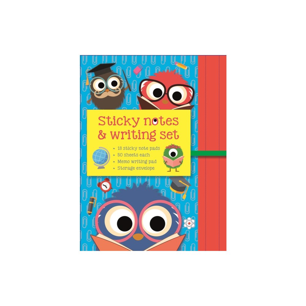 Anness publishing Sticky Notes and Writing Set: School Monsters