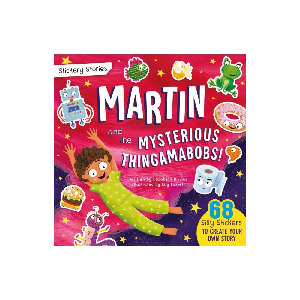Kennedy Publishing Stickery Stories: Martin and the Mysterious Thingamabobs - fantasy adventure sticker activity storybook for 4-8 year old...