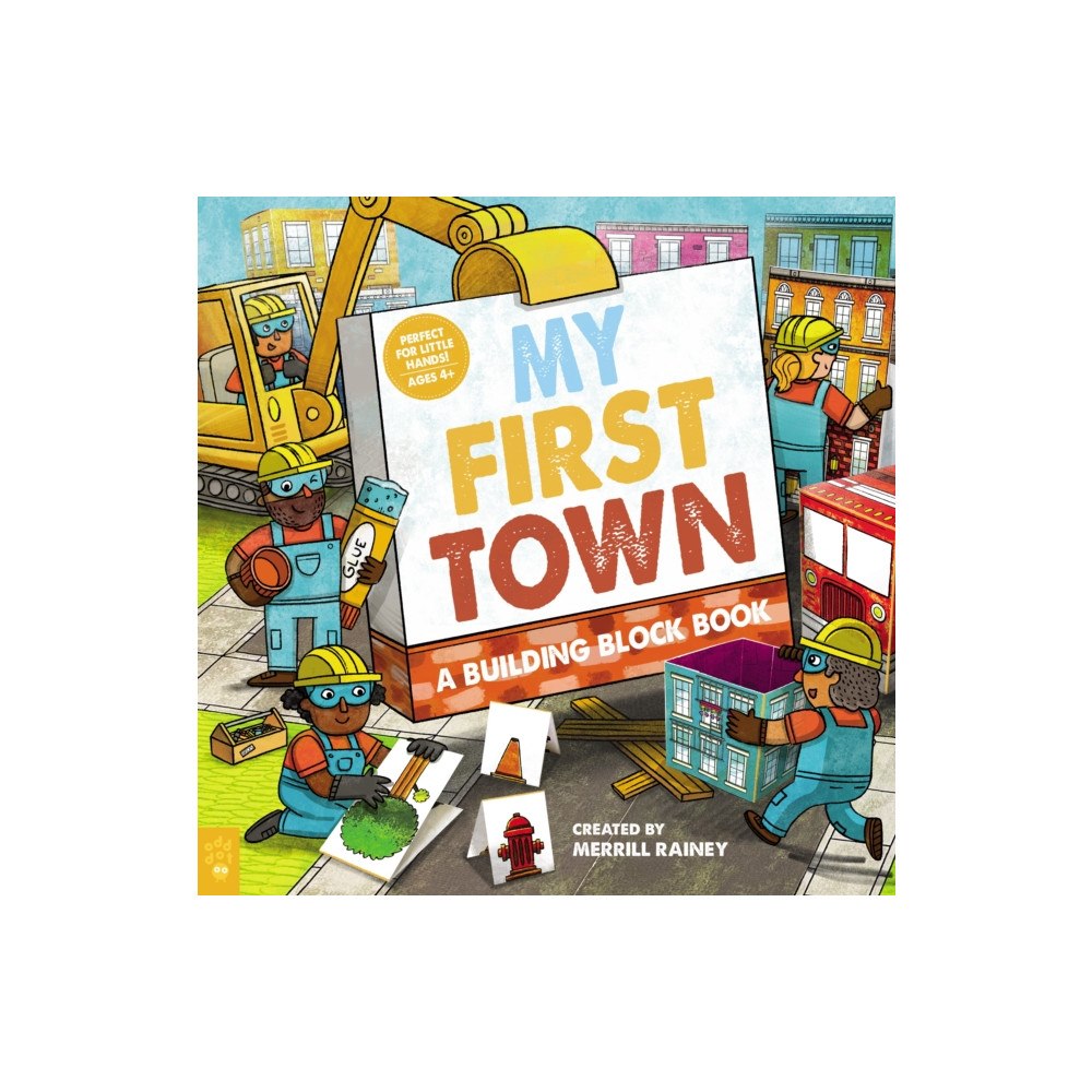 Castle Point Books My First Town: A Building Block Book (häftad, eng)